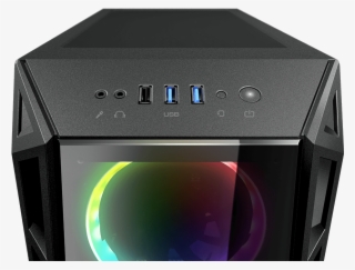 It Supports Up To Three Radiators And Has A Gaming - Gabinete Cougar Turret Rgb #7860298