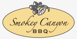 Smokey Logos Black Lettering - Smokey Canyon Bbq Logo #7861146