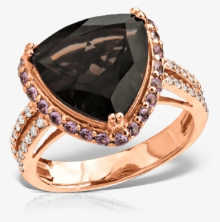 Inel Diamante Si Cuart Fumuriu Dikj00046 Teilor - Engagement Ring #7862218