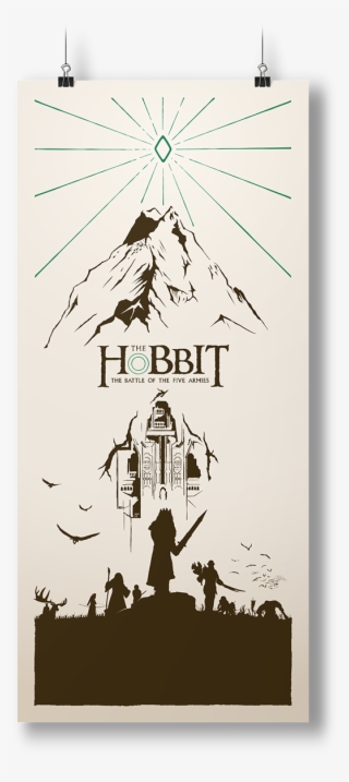 Hobbit Battle Of The Five Armies Art Poster #7862373
