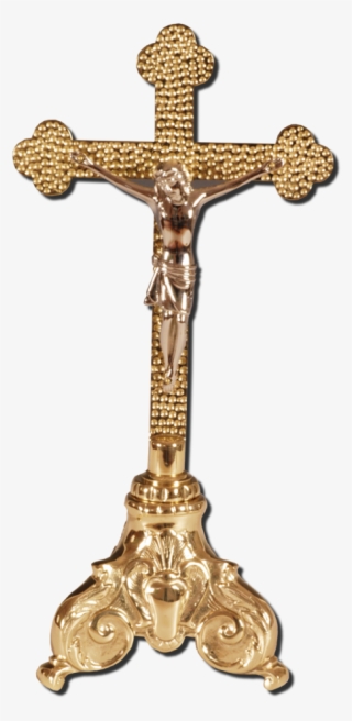 Altar Cross Art Nouveau - Altar Crucifix #7862766