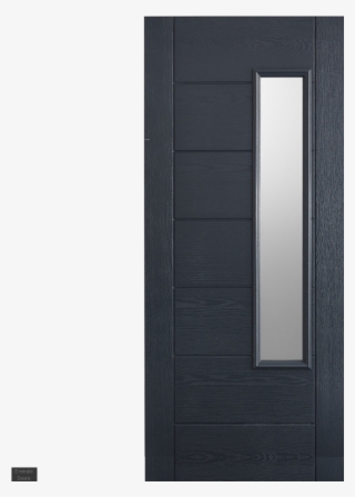 Grey Composite Front Door #7863402