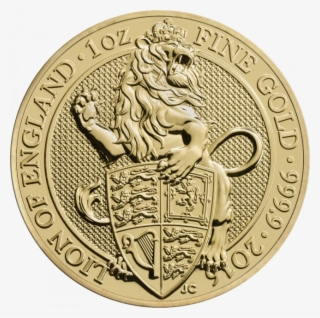 1 Oz Queen's Beasts Lion - Queens Beasts Gold 1 Oz #7864277