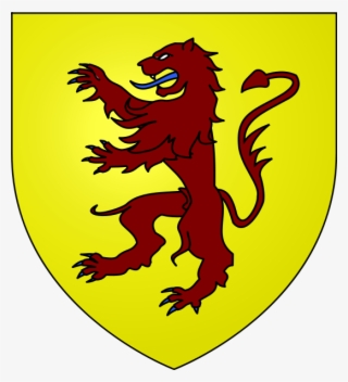 Which Features A Red Lion Rampant Against A Gold Field - Owain Glyndwr Coat Of Arms #7864367