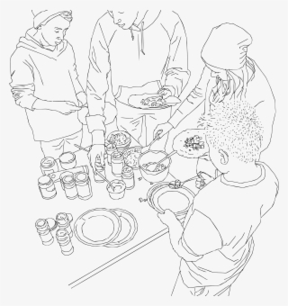This Free Icons Png Design Of Kids Eating Tortillas #7864781