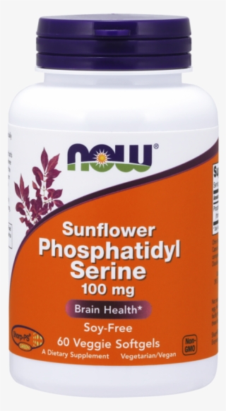 Sunflower Phosphatidyl Serine 100 Mg Veggie Softgels - Now Foods L Arginine #7865498
