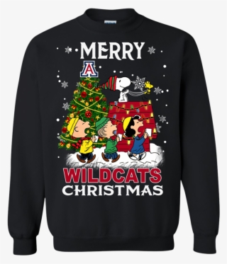 Arizona Wildcats Ugly Christmas Sweaters Snoopy And - Christmas Day #7865705