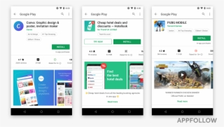 New Google Play Store App Listing Layout - App Store Optimization #7865741