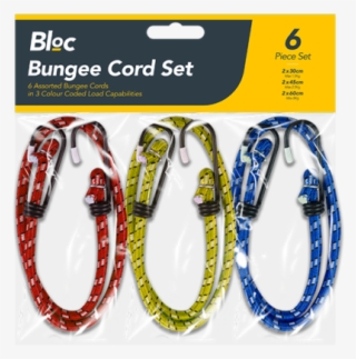 6 X Bungee Cords Wires Cables Straps Bungie Elastic - Chain #7865959