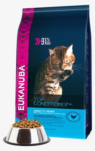 Eukanuba Senior Dry Cat Food Top Condition 7 - Eukanuba Top Condition 7+ Cat Food #7865994