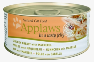 Applaws Natural Cat Food Chicken With Mackerel In Jelly - Atlantic Mackerel #7866253