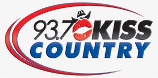 7 Kiss Country Station Logo - 93.7 Kiss Country #7866483