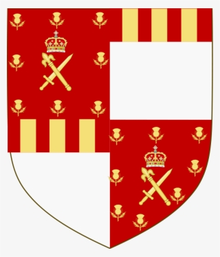 Hereditary Holders Of The Post Of Earl Marischal, Charged - Arms Of Earl Of Kintore #7867055