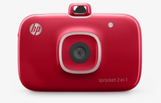 También Se Ha Presentado Una Cámara Fotográfica Instantánea, - Hp Sprocket 2 In 1 Red #7867112