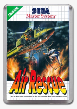 Air Rescue Sega Master System Game Inspired Fridge - Sonic The Hedgehog Master System #7867847