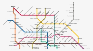 Metro Map - Metro Mexico #7868004