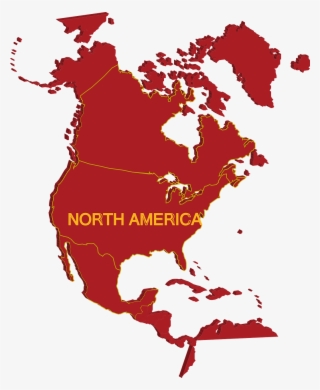 North America Continent Clipart #7868388