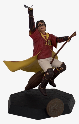 Harry Potter In Quidditch Uniform Pvc Figure - Quidditch #7869299