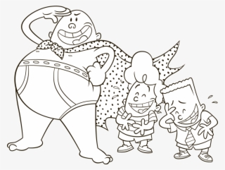 Check Out These Cute Captain Underpants Printables, - Colour In Captain Underpants #7869688