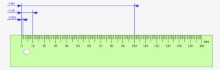 File - Regla 002 - Svg - Regla Graduada En Decimetros #7870733