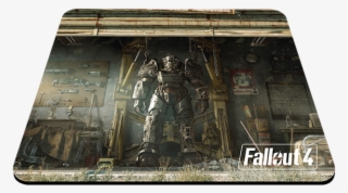 Qck Fallout 4 Garage - Steelseries Mouse Pad Fallout #7870894