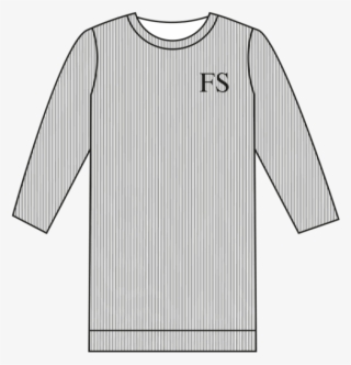 100% Cotton Ribbed Jumper Dress - Active Shirt #7871325