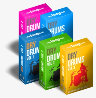 The Loop Loft Loop Pack Dry Drums Bundle - Graphic Design #7871591