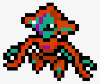 Deoxys - Deoxys Pixel Art #7871705