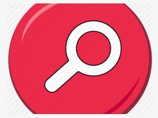 Search Button Clipart Symbol - Circle #7872759