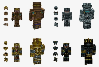 Okay I Lied I Actually Finished All The Armors This - Minecraft Samurai Armor Resource Pack #7873058
