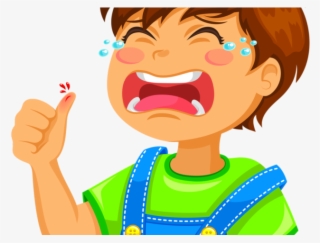 Wound Clipart Hurt Kid - Niño Llorando Png #7874034