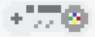 Snes Controller - Cloud Pixel Art Simple #7874269