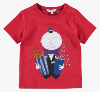 Picture Of Babies Cinema Usher T-shirt Red #7875048