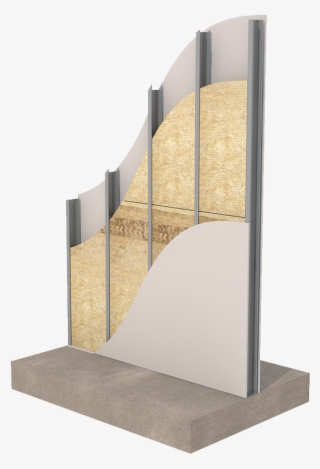 Rw-na Safe'n'sound Interior Steel - Steel Stud Internal Wall #7875165