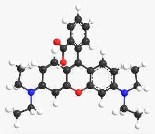 Rhodamine B 3d Model - Organic Chemistry #7876231