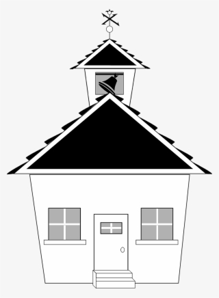 Free Stock Photo - Black And White School House #7876451