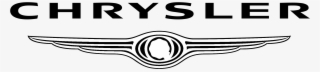 Chrysler Logo Black And White - Logo De La Chrysler Png #7877162