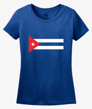 Ladies Royal Cuban National Flag - Yes I Ll Be Your Maid Of Honor #7878137