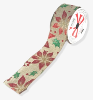 Liston De Manta Con Nochebuenas - Paisley #7878326