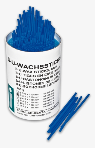 S U Wax Sticks, Blue Extra Hard - Brush #7878352