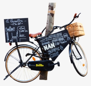 Bike, Black, Old, City, Retro, Wheel, Urban, Street - Hybrid Bicycle #7878417