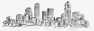 Drawn City Beginner - Transparent City Sketch Png #7878765
