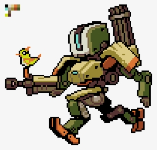 Bastion From Overwatch - Overwatch Bastion Pixel Spray #7878772