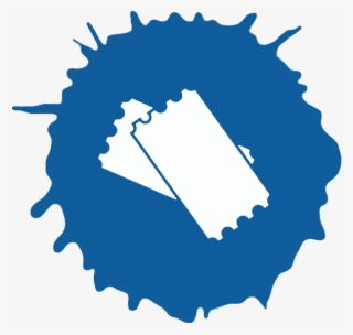 In The Movies - Ticket White Icon Png #7878973