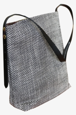 Lana Negra Figuras Geométricas - Shoulder Bag #7880031