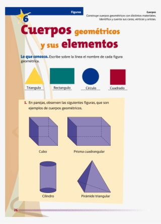 Figuras Geometricas Y Sus Nombres - Cuerpos Geometricos 3er Grado #7880412