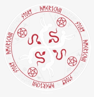 American Horror Story Coven Serpent Sigil Men's Regular - Circle #7881997