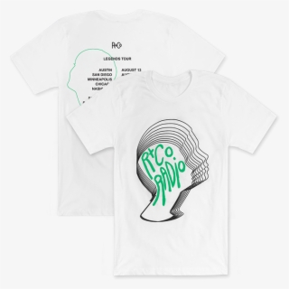 Rco Radio Large White T-shirt - T-shirt #7882032