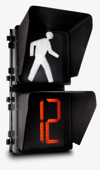 Superposed Pedestrian Signals - Countdown Pedestrian Signal #7882172