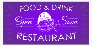 Blank Vinyl Banner For Restaurants - Synopsis #7882614